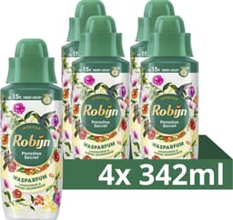 Robijn - Intense Wasparfum - Paradise Secret -4 flessen x 342 ml — thumbnail 1