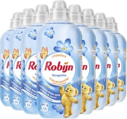 Robijn Wasverzachter - Morgenfris - 8 flessen - 440 wasbeurten - Voordeelverpakking — thumbnail 2