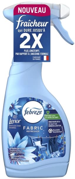 Febreze Textielverfrisser Spray - Sea Breeze - Langdurige Frisse Geur - Lenor Collectie - 500ml — thumbnail 1