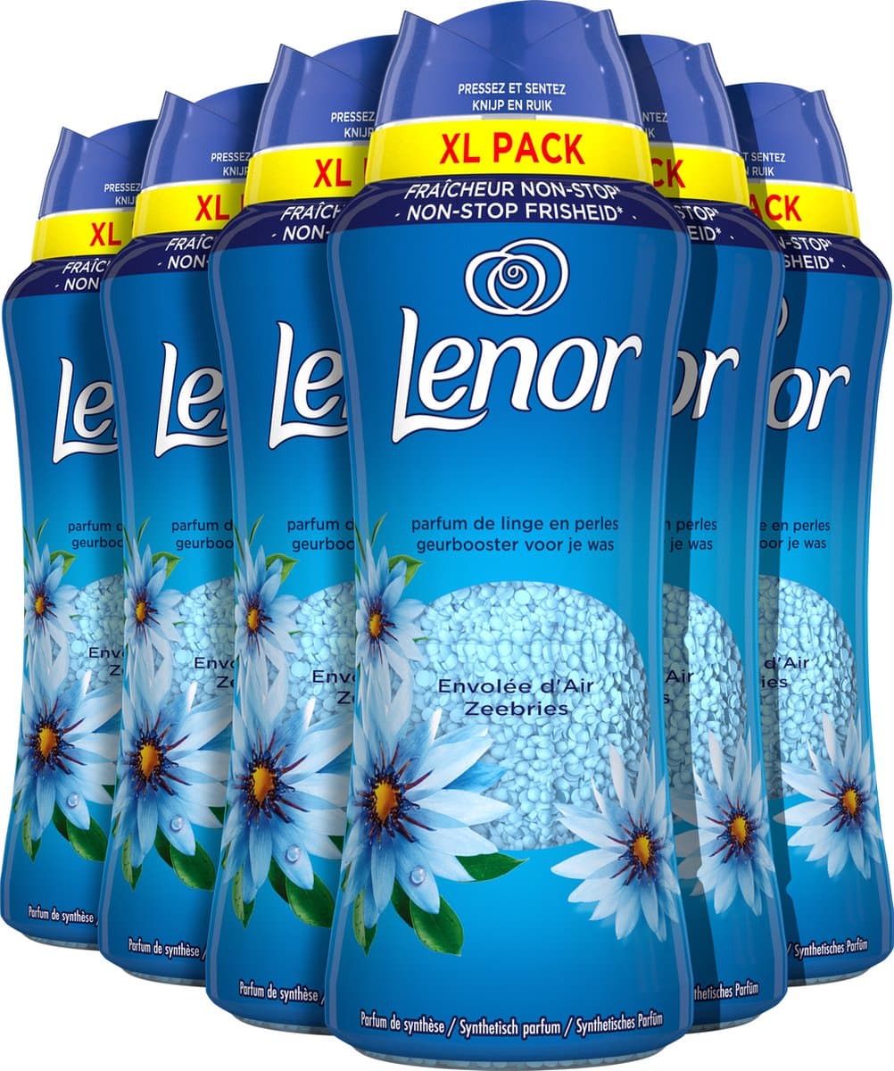 Lenor Geurbooster Zeebries - Wasparfum - 6 x 495g — afbeelding 1