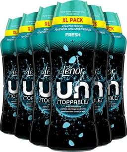 Lenor Geurbooster Unstoppables Fris - Wasparfum - 6 x 495g — thumbnail 1