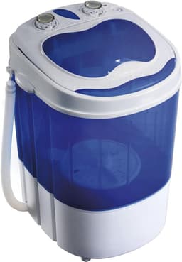 Mini Wasmachine - 3kg Capaciteit - Camping & Caravan - Lichtgewicht - Centrifuge - Waterbesparend — thumbnail 1