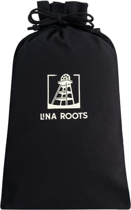 Lina Roots - Katoenen Opberg- & Waszak - Zwart - 50x30 cm — thumbnail 1