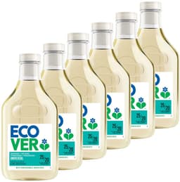 Ecover - Vloeibaar Wasmiddel Universal - Voordeelverpakking 6 x 1.43 L - 128 wasbeurten - Plantaardig & Biologisch afbreekbaar - Krachtige reiniging bij 20°C - Frisse geur — thumbnail 1