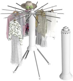 Gabrys® droogrek - vloerstand - kleren droger - droogstand - wasdroger - Wasrek - kleding droogrek - opvouwbaar - Droogtoren - uitklapbare droogtoren — thumbnail 3