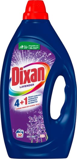 Dixan - Gel Fresh Lavender - 32WL x4 - Wasmiddel - Voordeelverpakking - Gekleurde was — thumbnail 2