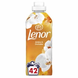 Lenor Wasverzachter Amber & Orchidee 42 Wasbeurten - 882 ml — thumbnail 2