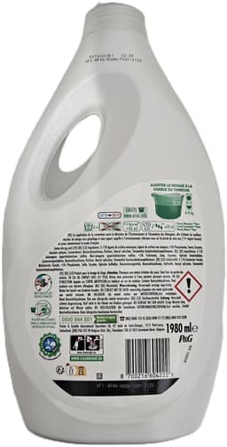 Ariel Alpine Vloeibaar Wasmiddel 1980ml, 44 wasbeurten — thumbnail 3