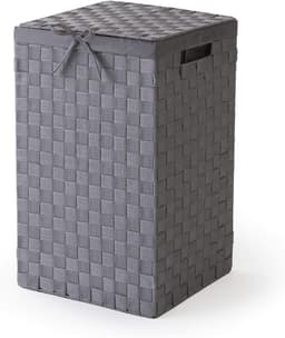 Wasmand Grijs - Compact en Functioneel - 1 stuk - 30x30x50 cm — thumbnail 1