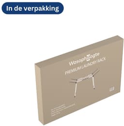 Wasophoogte® Wasrek - Droogrek - StableDry Blauw/wit - 20m drooglengte — thumbnail 2