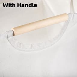 2 stuks - Wasmand - Opbergmand - Vuile Klerenmand - Organizer Kleding - grote wasmanden met handvat - opvouwbare wasmand voor vuile was - waterdichte wasmand - vrijstaande opbergmand - voor kleding, speelgoed, badkamer, woonkamer - 60 L - beige — thumbnail 3
