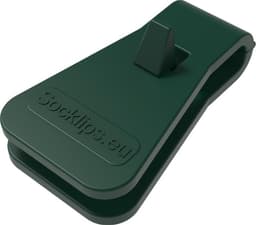 Clip voor sokken en dekbedovertrek Groen, 7 stuks — thumbnail 1
