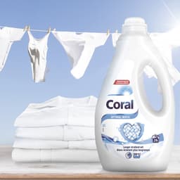 Coral - Vloeibaar Wasmiddel - Optimal White - Witte was - 6 flessen - 156 wasbeurten - Voordeelverpakking — thumbnail 4