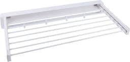 Botec Wanddroogrek inklapbaar - wasrek - droogrek - bespaard ruimte voor compacte ruimtes - 85,5 x 37,5 x 10,7 cm — thumbnail 1