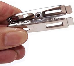 Wasknijpers 40 Stuks - RVS Wasknijpers - Knijpers - Wasrek Knijpers -5 cm-Zilver-Het drogen van sokken is niet geschikt voor kleding en zware spullen — thumbnail 4