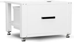 Bodo® - Wasmachine Verhoger - Kast - Ombouw met Lade - Wit - 61x58x44-48cm — thumbnail 1