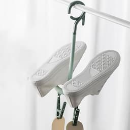 Schoenen Droogrek - 2 Stuks - Schoen Haak - Droog Schoenen Opbergrek - Schoenenhanger - Wasrek - Wasrekken - Droogrekken - Wassen/Schoen Drogen - Huishoudelijke - Plastic - Voor 2 Paar Schoenen - Voor Hardloopschoenen/Casual Schoenen/Leren Schoenen — thumbnail 3