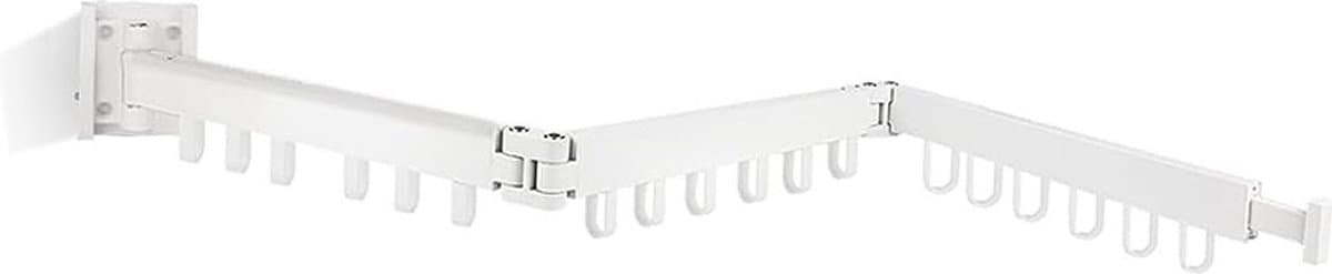 White-label Wanddroogrek - Droogrek Inklapbaar - Wasrek - Droogtoren - Droogrekken - Wit — afbeelding 1