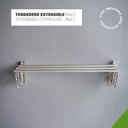 Wanddroogrek - Wasrek - Droogrek - Wand Droogrek - Wanddroogrek Inklapbaar - Was Drogen — thumbnail 4