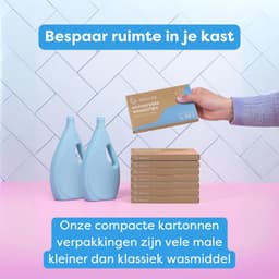 Brauzz Wasstrips Geurloos - Wasmiddeldoekjes voor Witte, Gekleurde en Zwarte Was - Wasmiddel Strips - Wasmiddel Vellen - Laundry Strips (32 wasbeurten) — thumbnail 2