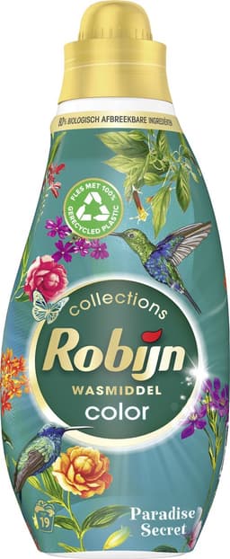 Robijn Klein & Krachtig Collections Color Paradise Secret Vloeibaar Wasmiddel 19 wasbeurten — thumbnail 2