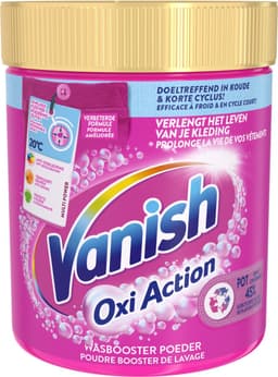 Vanish Oxi Action - Vlekkenverwijderaar Poeder - Zonder Bleek - Gekleurde Was - 530 Gram — thumbnail 2