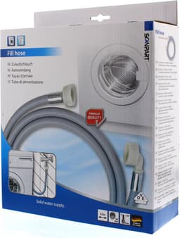 Scanpart aanvoerslang wasmachine 3.5 meter - Geschikt voor AEG Bosch LG Miele Samsung Siemens Whirlpool Zanussi - Aanvoer slang - Universeel — thumbnail 1