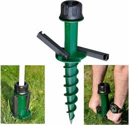 Pro Garden® Parasolstandaard Schroefmodel | 44 cm — thumbnail 4