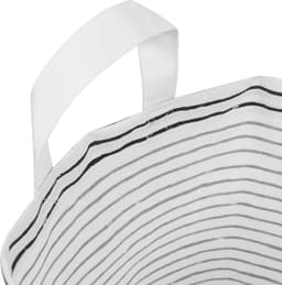 KLUNKA IKEA - Zwart-wit stoffen waszak, 60l — thumbnail 2