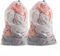 Set van 4 Wasnetten met Trekkoord, Grote 60 x 90 cm, Voor Delicate Kleding, Dekbedden en Bedlinnen, Ideaal voor Thuis en Reizen — thumbnail 3
