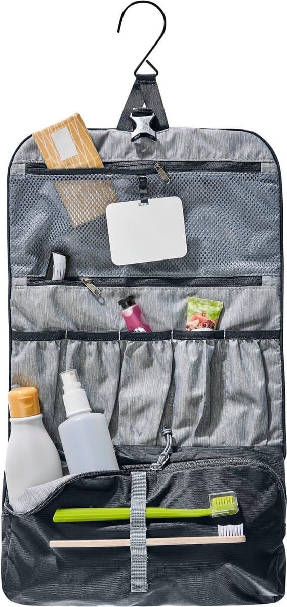 Thijox - Deuter Wash Bag II Toilettas 25 cm - Functionele Toilettas voor Camping, Reizen en Outdoor - Duurzaam Materiaal - Compact en Lichtgewicht - I — afbeelding 1