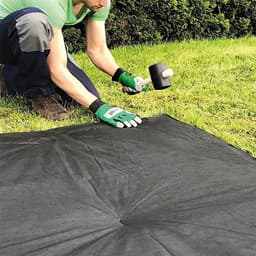 U-vormige tuinpennen voor het vastzetten van grasmatten, onkruidbestrijdingsmembranen en netten - 15 cm, 40 stuks — thumbnail 2