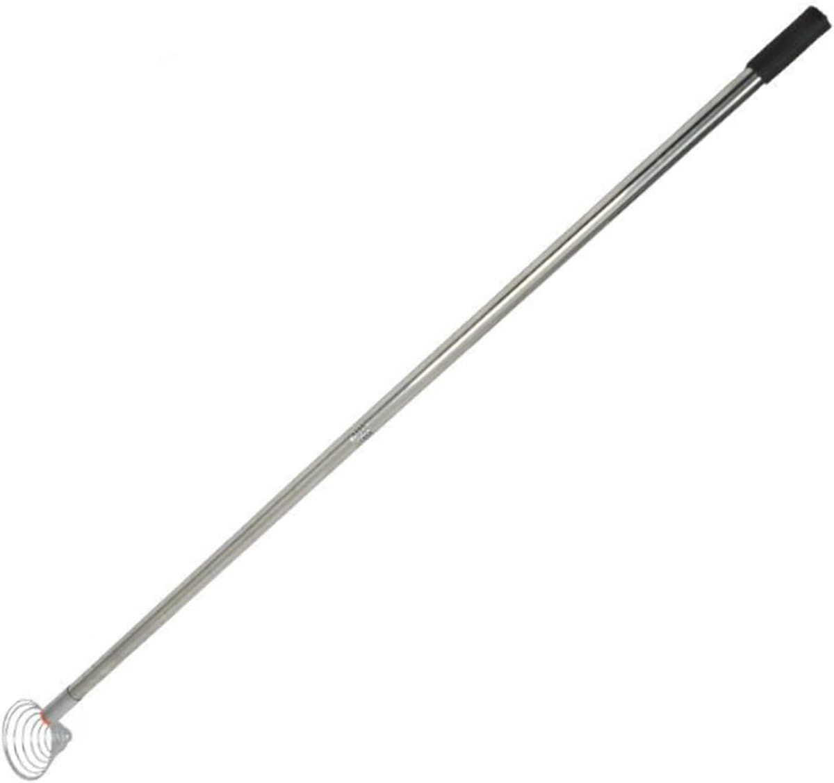 Pinda plukker - Oogst tool - Tuinieren - Flexibel mesh mandje - 40 x 8.5 x 8.5 cm - Zilver — afbeelding 1