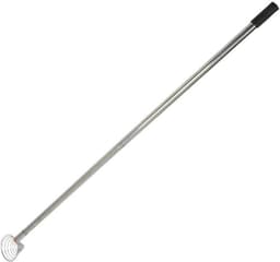 Pinda plukker - Oogst tool - Tuinieren - Flexibel mesh mandje - 40 x 8.5 x 8.5 cm - Zilver — thumbnail 1