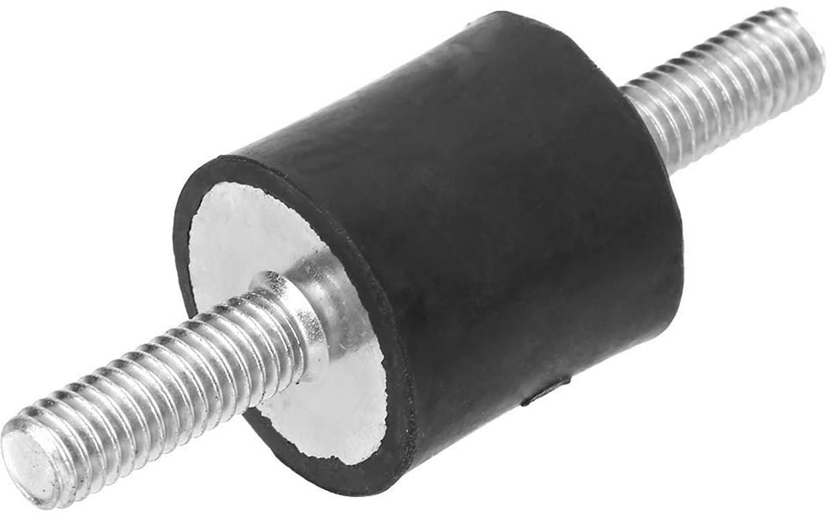 Dailygoods- Trillingsisolator 4 Stuks - Rubberen Steunen - Anti-vibratie Dempers - Schokdempers - Geluidsisolatie - Efficiënt Trillingsdemping — afbeelding 1