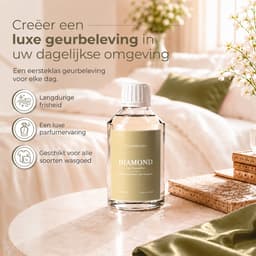 SteamStory Luxe Wasparfum Diamond - Frisse geur met witte musk & citrus - 250 ml — thumbnail 2