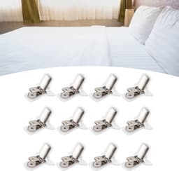Dailygoods- Dekbedclips voor Dikke Dekbed - 12 Stuks - Dekbedbevestigingsclips - Lakenbevestigingsclip - Beddengoedaccessoires - Lichtgewicht en Praktisch - Beddengoedclips — thumbnail 3
