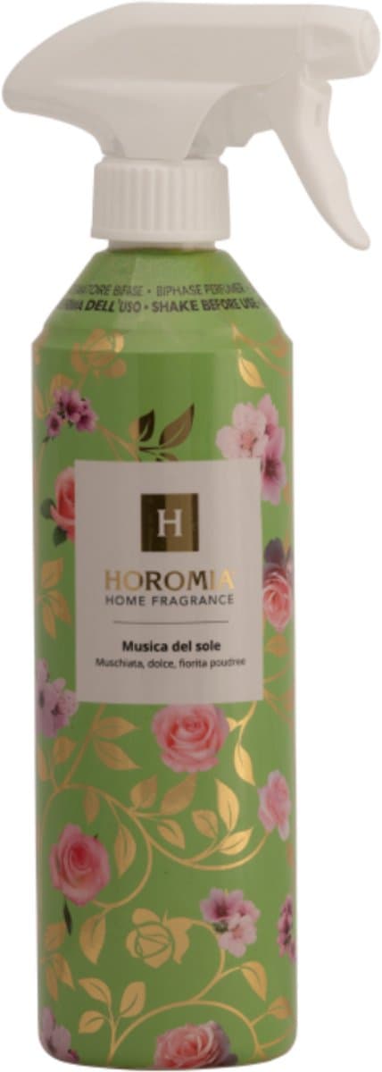 Horomia Huisparfum Musica del Sole 500 ml - Roomspray - Interieurspray - Kamergeur — afbeelding 1