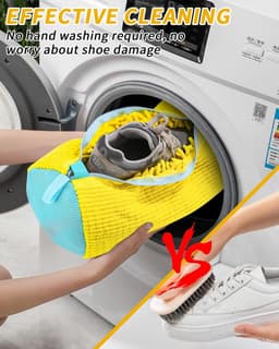 Omgoods - Waszak voor Schoenen Set van 2 voor de Wasmachine — thumbnail 4