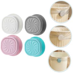 Vuilnisbakklemmen Set - Zakhouder Clips - Afval Opruimen - Universele Pasvorm - 4 Stuks - Diverse Kleuren — thumbnail 5