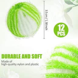 Solidchoice - 12 Herbruikbare Haarvangers voor de Wasmachine — thumbnail 5