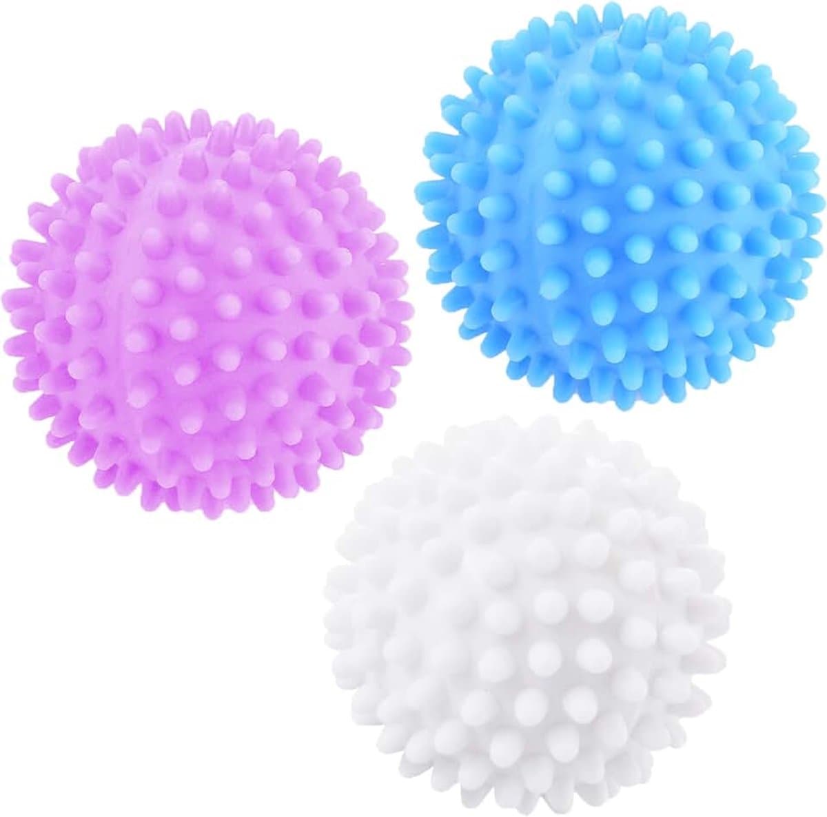 drogerballen voor wasdroger, 3 stuks wasbal voor wasmachine, drogerbal, herbruikbare drogerbal, droogballen, wasdrogerbal voor thuis, kleding reiniging — afbeelding 1