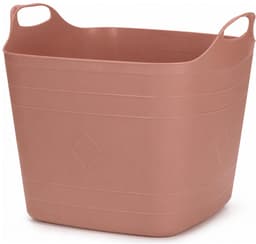 Excellent Houseware Flexibele emmer - oudroze - 15 liter - kunststof - vierkant - 37 x 30 cm — thumbnail 3