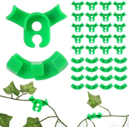 Lst Clips voor lage stress training clips, 140 stuks, plantenstamsteun, takbuiger, kunststof 90 graden plantenstamtrainer, verstelbare hoek plantenclips voor tuin boom bloem (groen, 2 maten) — thumbnail 1