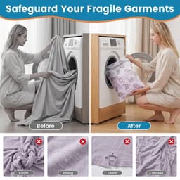 Solidchoice - Set van 6 Wasnetten voor de Wasmachine met Geurparels — thumbnail 5