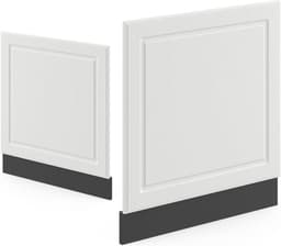 Vaatwasserpaneel - Keukenfront - Keuken Inrichten - In hoogte verstelbaar - 60 cm breed - Wit — thumbnail 4
