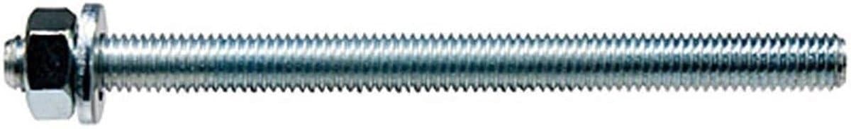 Ankerstang - Bevestigingsstaaf Draadstang - Constructie Bevestigen - Universele Oplossing - M10 x 200 - Zilverkleurig — afbeelding 1