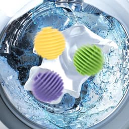15 stuks herbruikbare rubberen drogerballen - wasbal voor wasmachine - anti-verstrikking - wasdroger accessoires — thumbnail 5