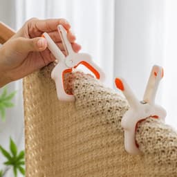 Strandlaken Clips - Wasserij Plastic Clip - Winddicht - Heldere Kleur - Kleding Pins - Grote Wasserij Plastic Clip - Geschikt voor Ligbedden - Familie Pack - Zwembad Handdoek Haringen. — thumbnail 4