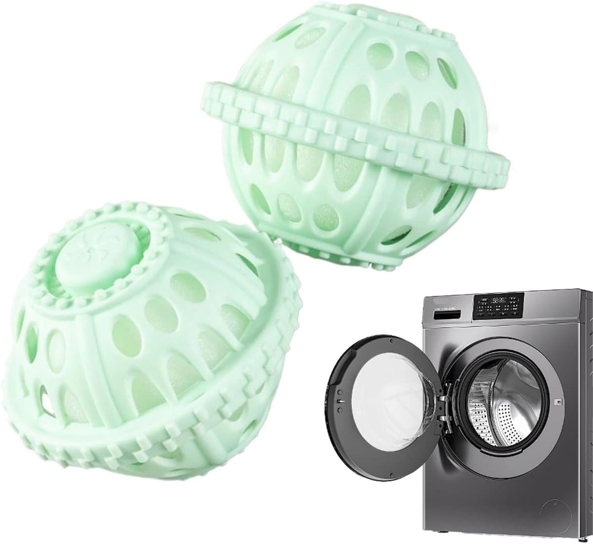 Herbruikbare wasballen, wasballen zonder wasmiddel Wasballen — afbeelding 1